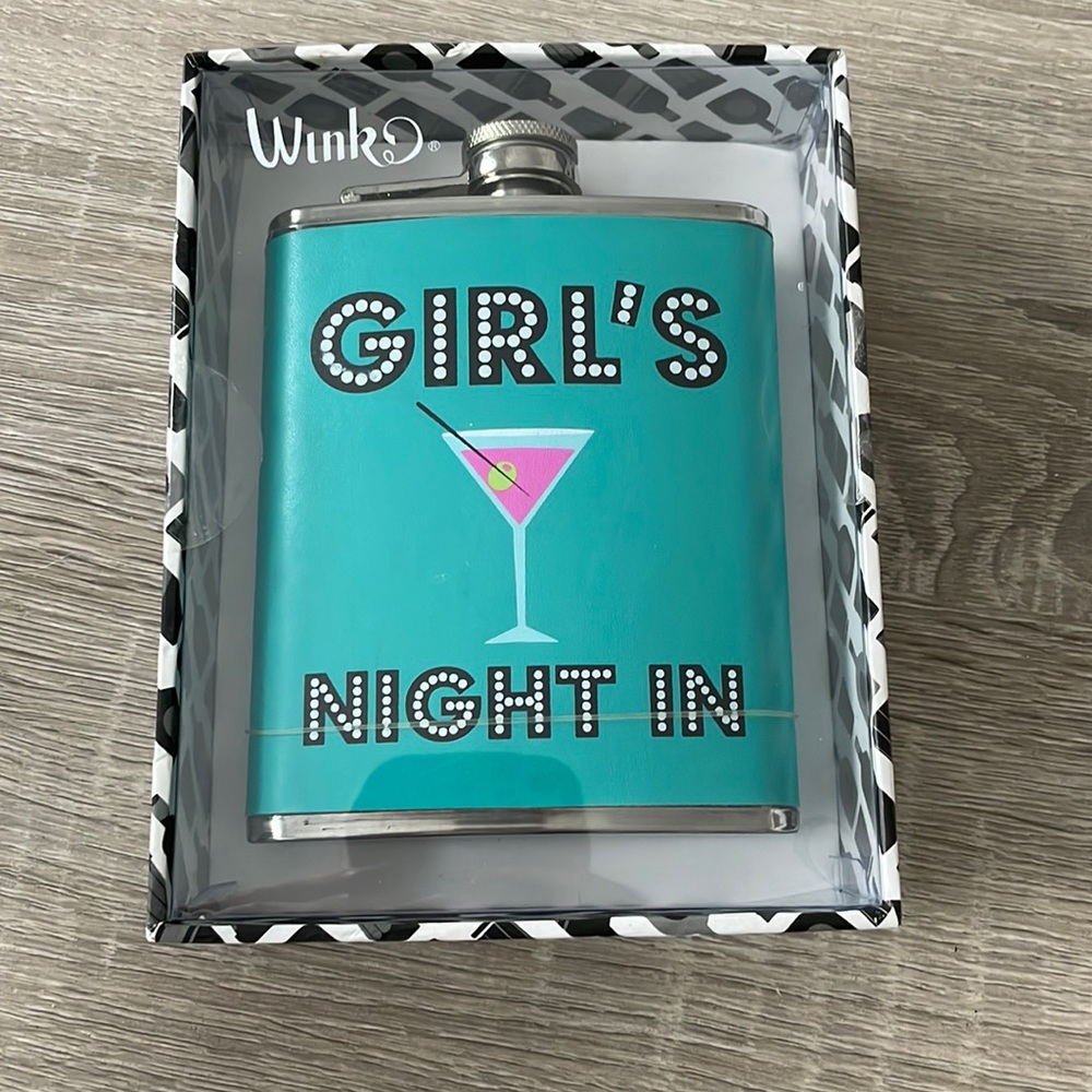 New in box wink flask